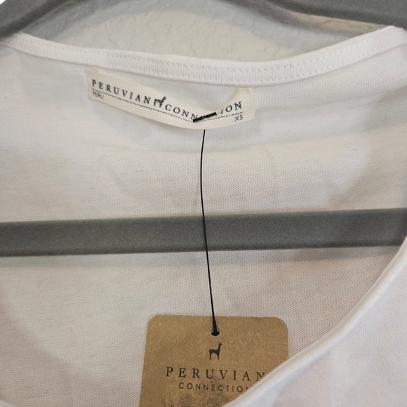 Peruvian Connection Barbados Pima Cotton Tunic Dress - Picture 4 of 5